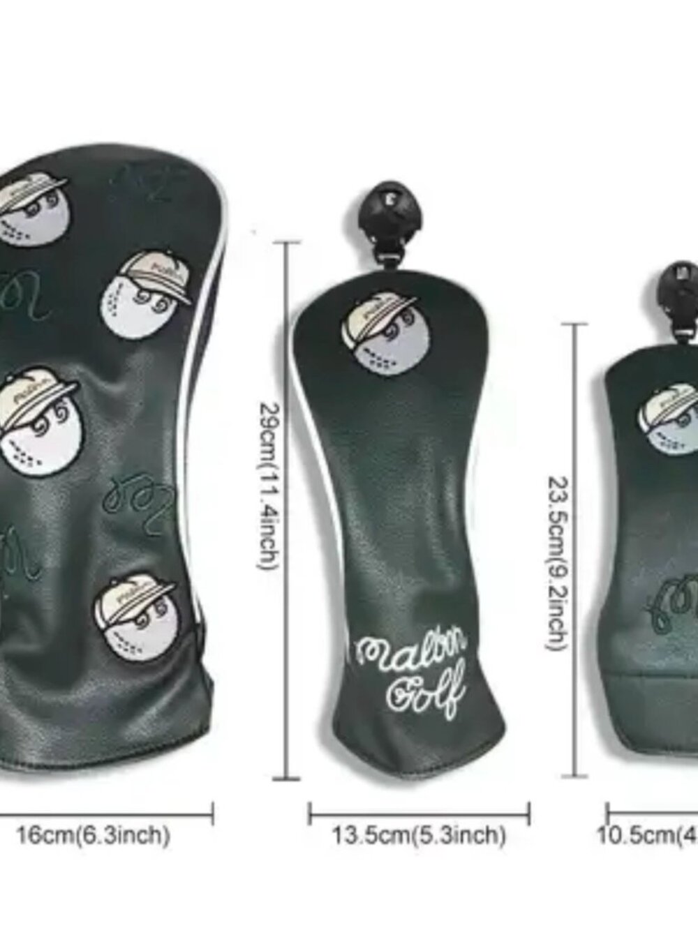 Malbon Golf Club Head Cover Set